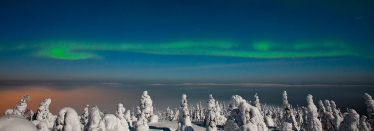 Where’s Best to See the Northern Lights on Ski Holiday? Norway v Finland!